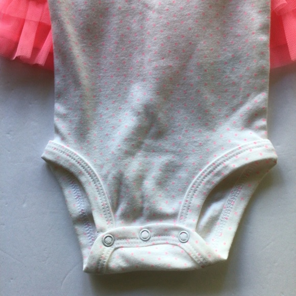 CARTERS EASTER BUNNY BODYSUIT AND TUTU 6 MONTHS NWT - Picture 4 of 8